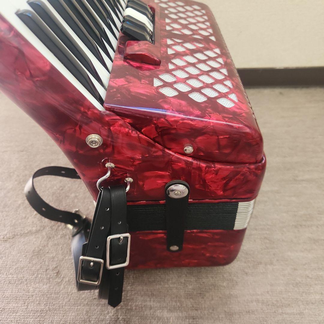 トンボアコーディオン GT60B コスモレッド - メルカリ