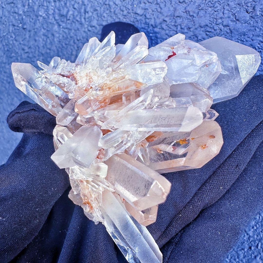 爆レア❗️浄化❗️超綺麗♡超強いパワー ピンク ヒマラヤ クラスター天然石A1431