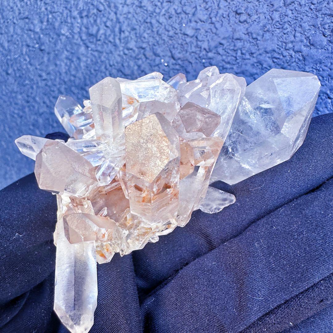 爆レア❗️浄化❗️超綺麗♡超強いパワー ピンク ヒマラヤ クラスター天然石A1431