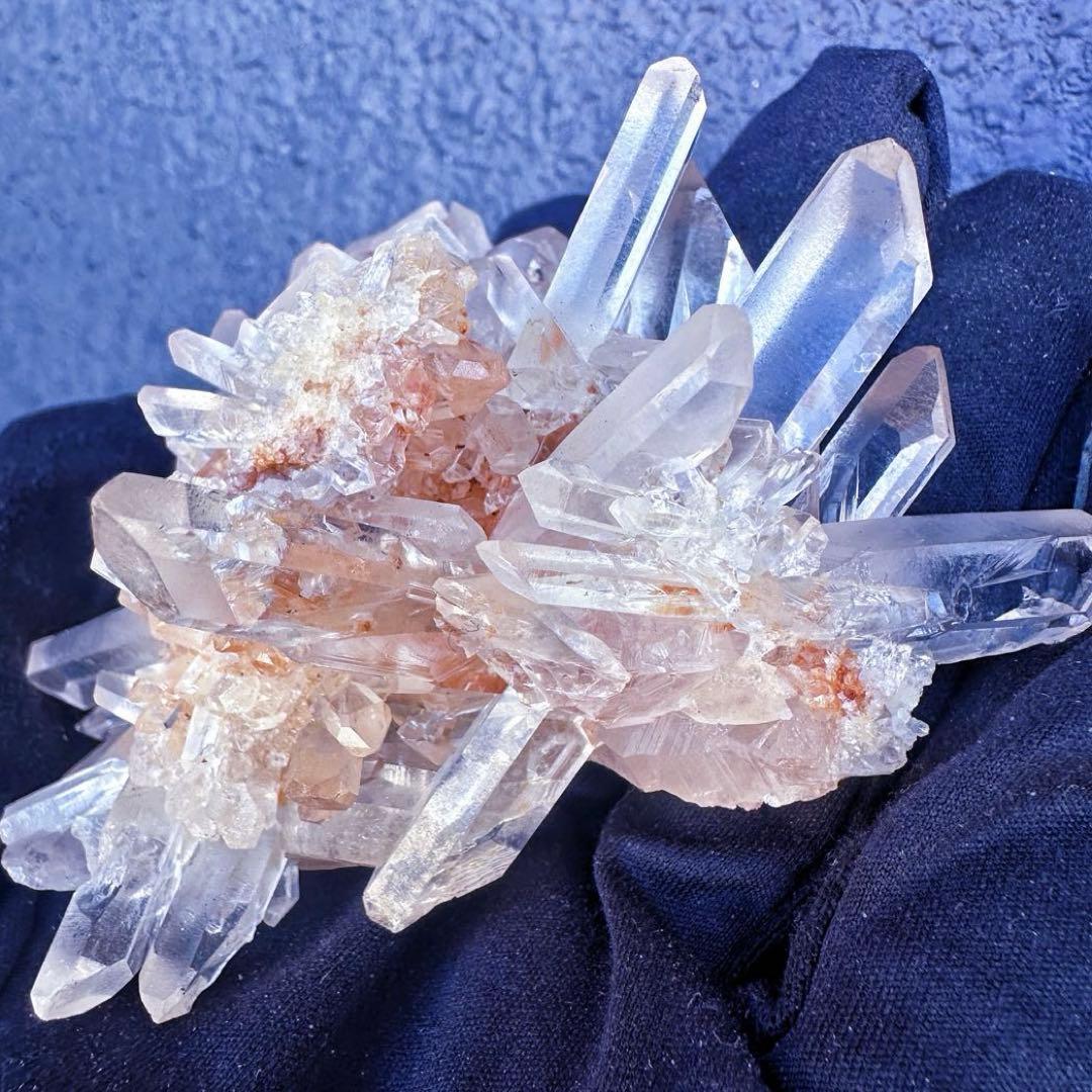 爆レア❗️浄化❗️超綺麗♡超強いパワー ピンク ヒマラヤ クラスター天然石A1431