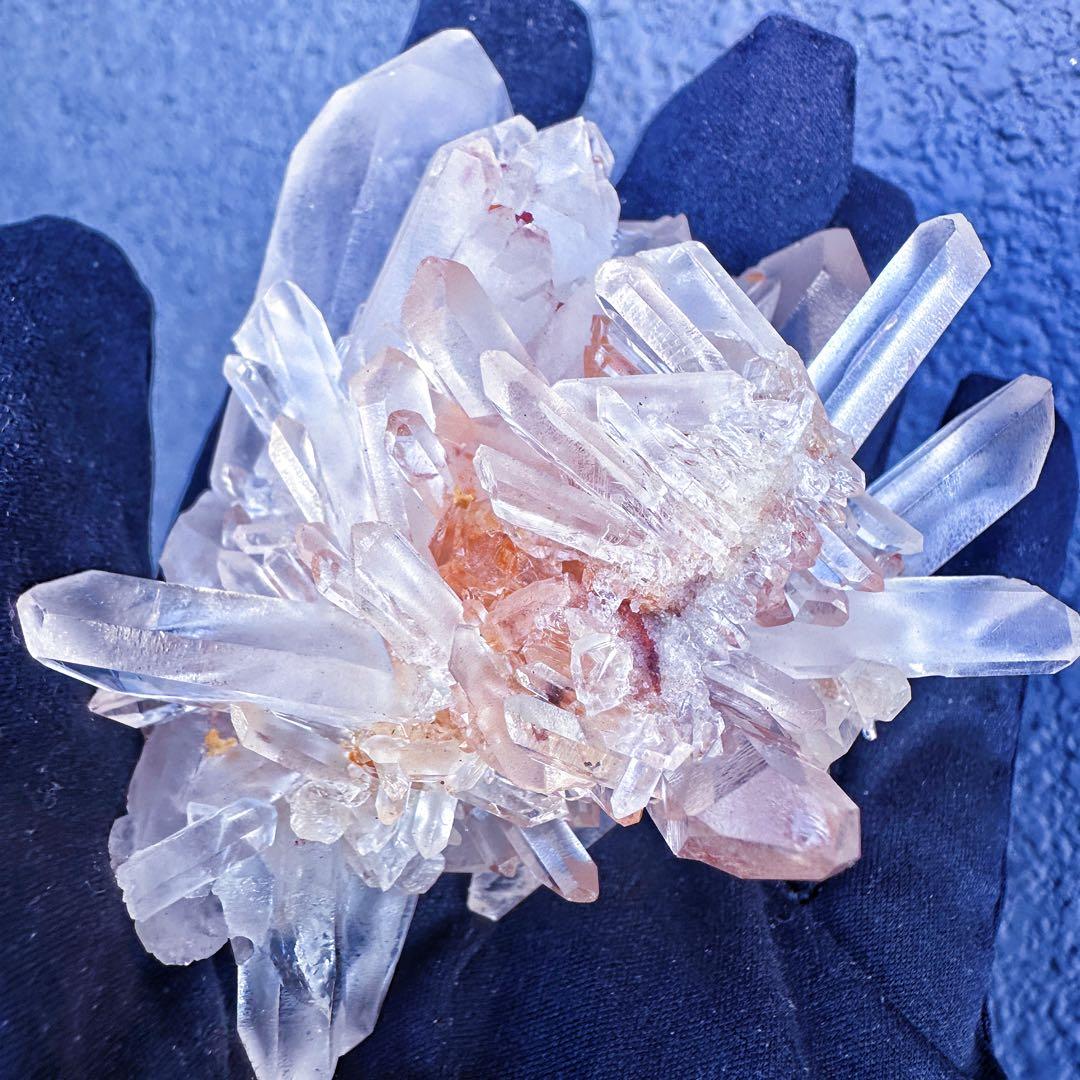 爆レア❗️浄化❗️超綺麗♡超強いパワー ピンク ヒマラヤ クラスター天然石A1431