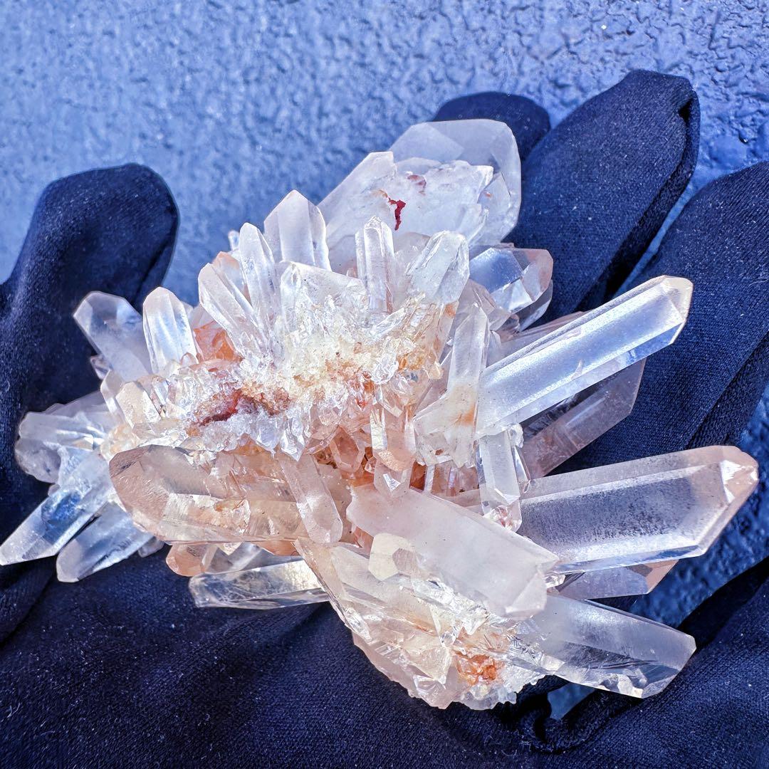 爆レア❗️浄化❗️超綺麗♡超強いパワー ピンク ヒマラヤ クラスター天然石A1431