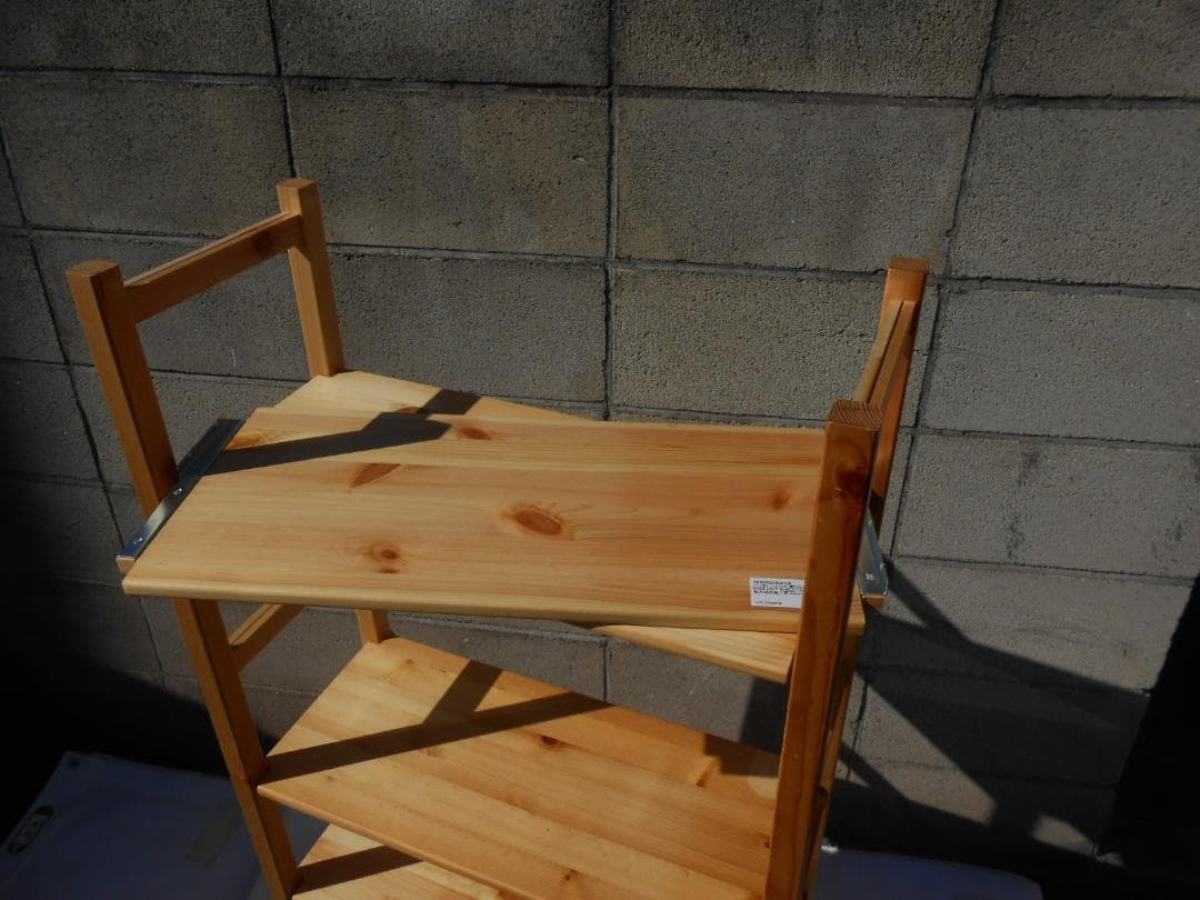 直接引取可 無印良品 パイン材ユニットシェルフ オプション付 本棚 近隣配送可能