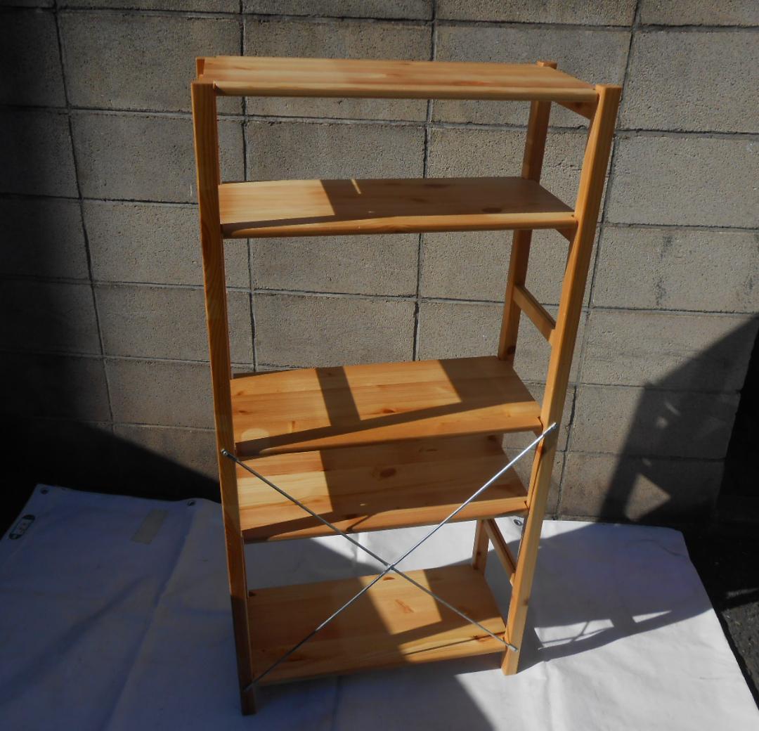 直接引取可 無印良品 パイン材ユニットシェルフ オプション付 本棚 近隣配送可能