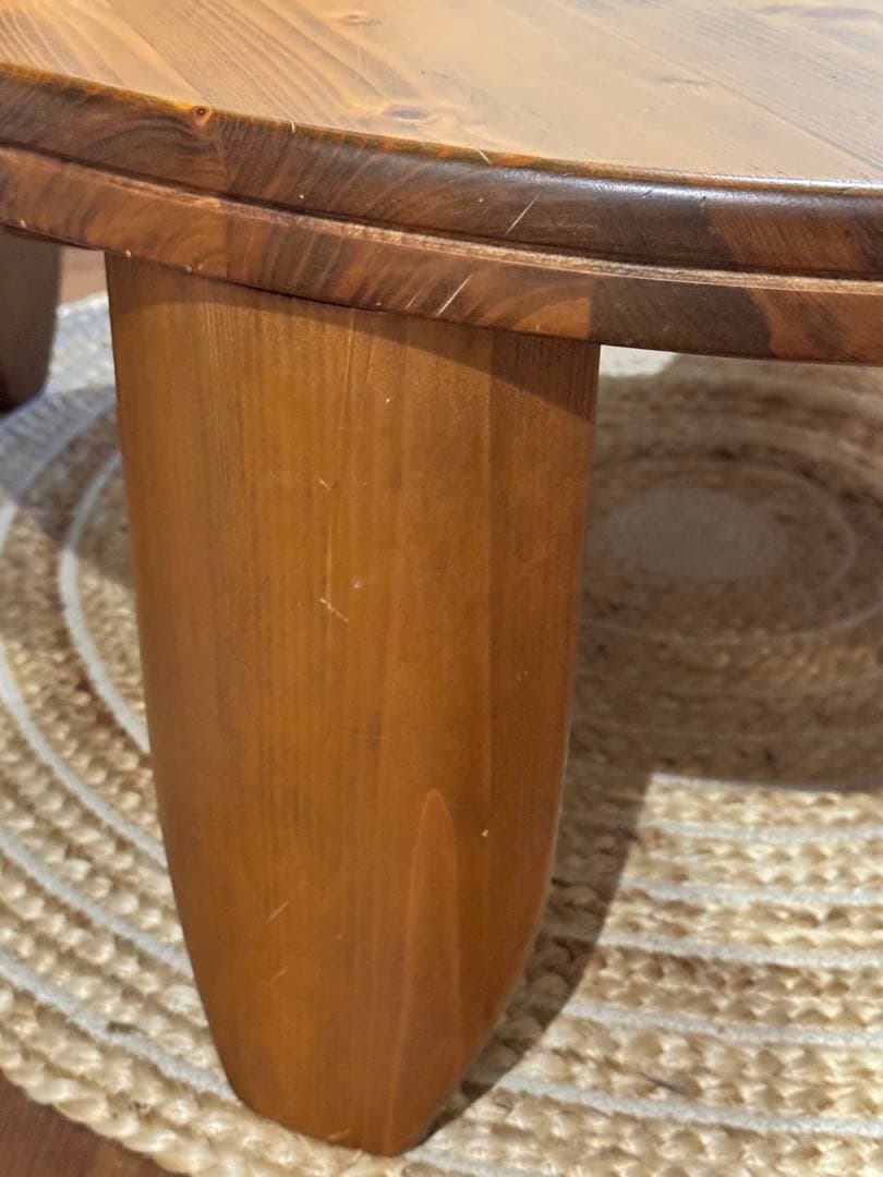 ちゃぶ台　ラウンドテーブル 90/33cm