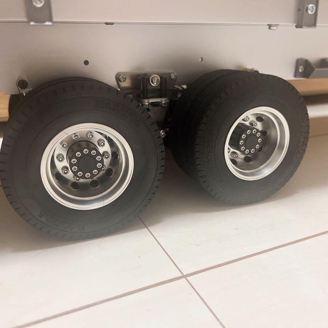 【直接取引可】タミヤ1/14フラットベッドセミトレーラー