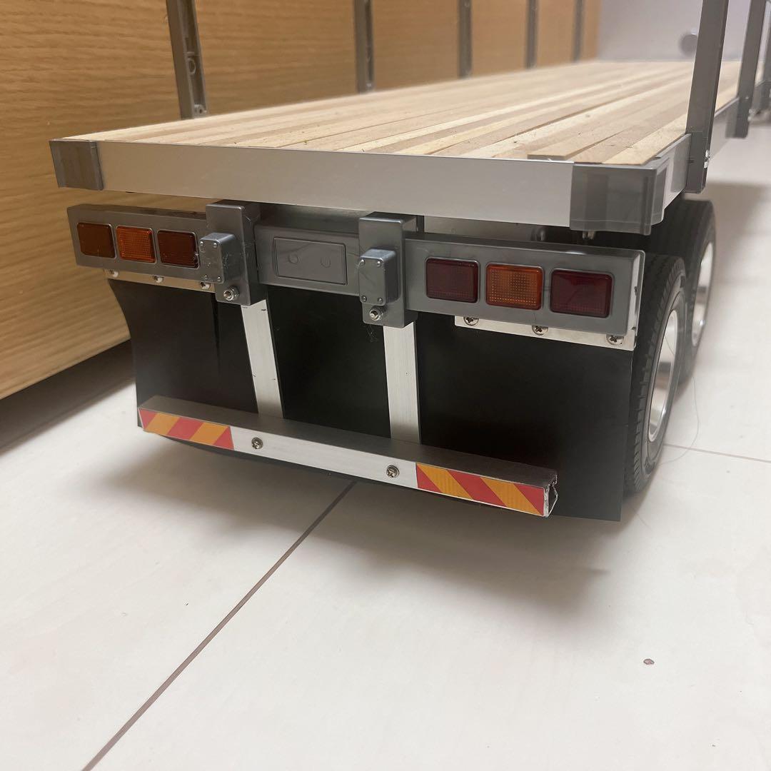 【直接取引可】タミヤ1/14フラットベッドセミトレーラー