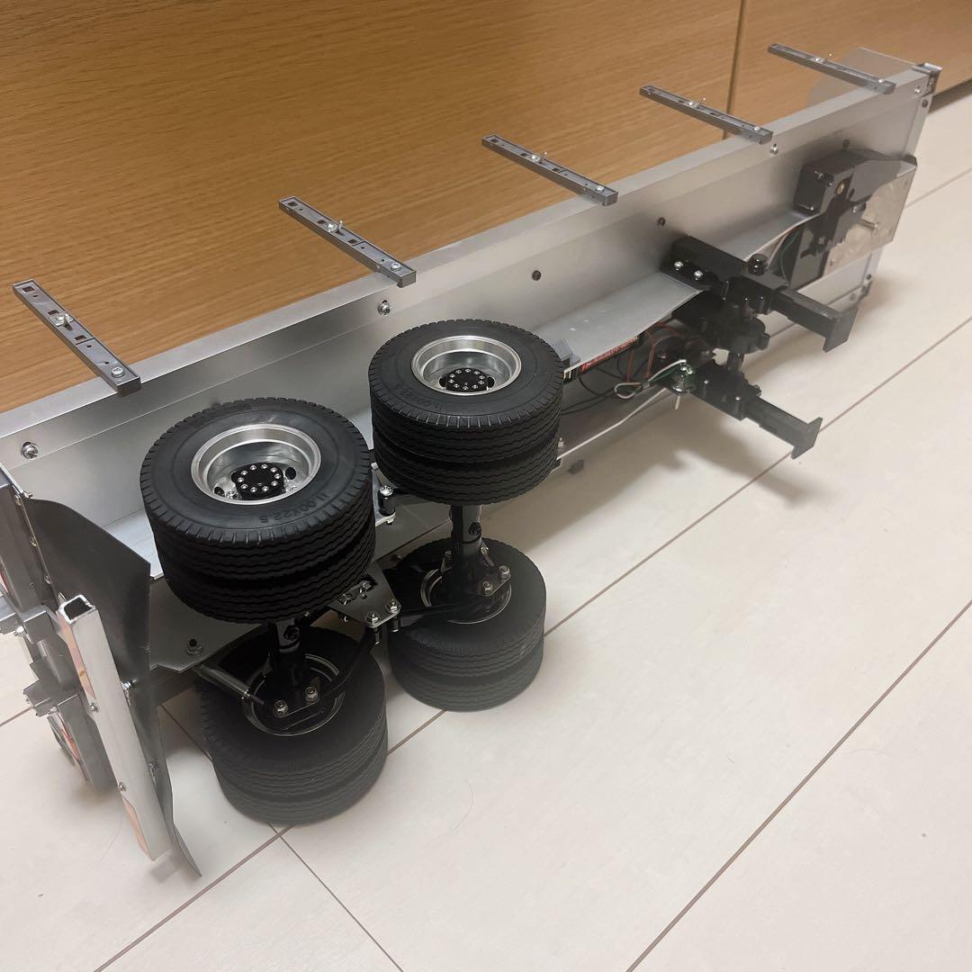 【直接取引可】タミヤ1/14フラットベッドセミトレーラー