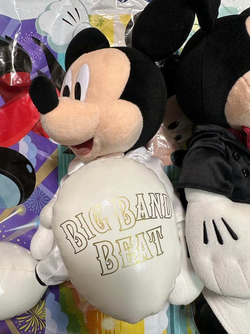 ビッグバンドビート 黒タキ 白タキ ミッキー ぬいぐるみ - メルカリ