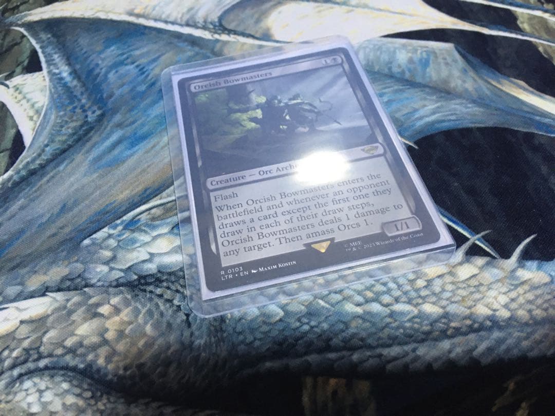 《オークの弓使い/Orcish Bowmasters [LTR] 黒R