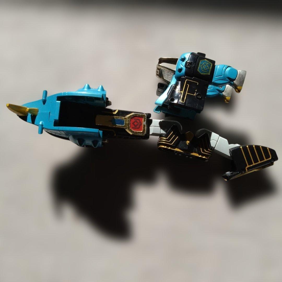 希少 レトロ】百獣戦隊ガオレンジャー ガオライノス 百獣合体