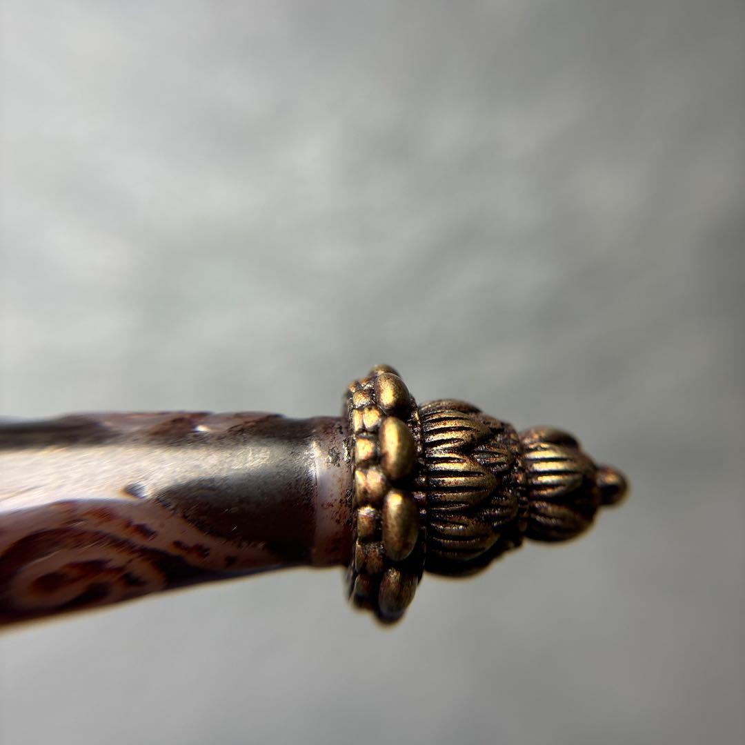 みかさのみずページ観音様法相仏眼天珠　蓮華台座　9-34