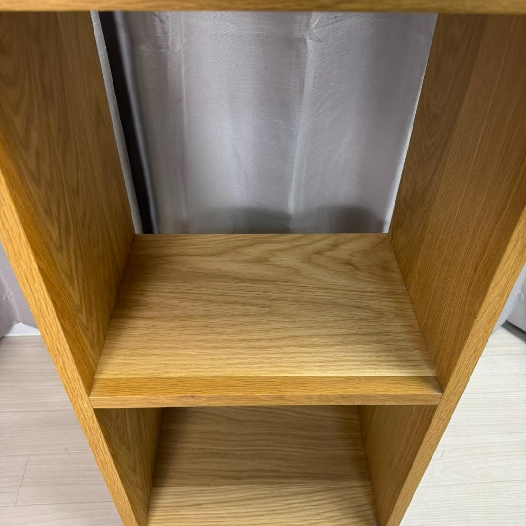 無印良品 スタッキングシェルフ オーク チェスト 2個セット　①