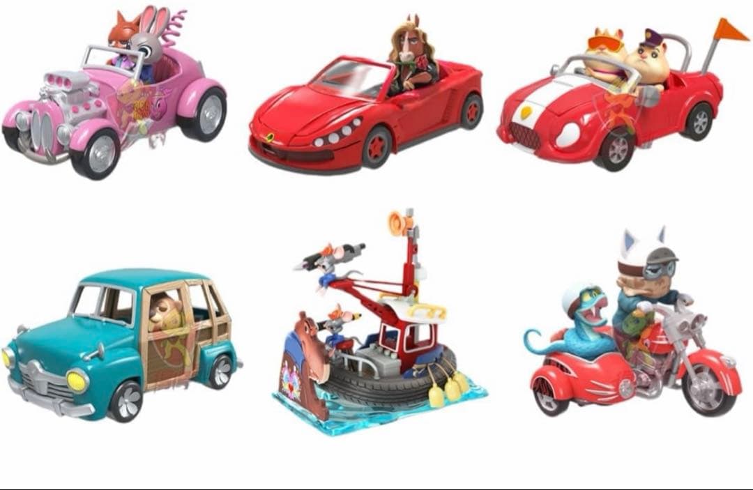 新品未使用！】ズートピア2 ミニカー クレイジーカー - メルカリ