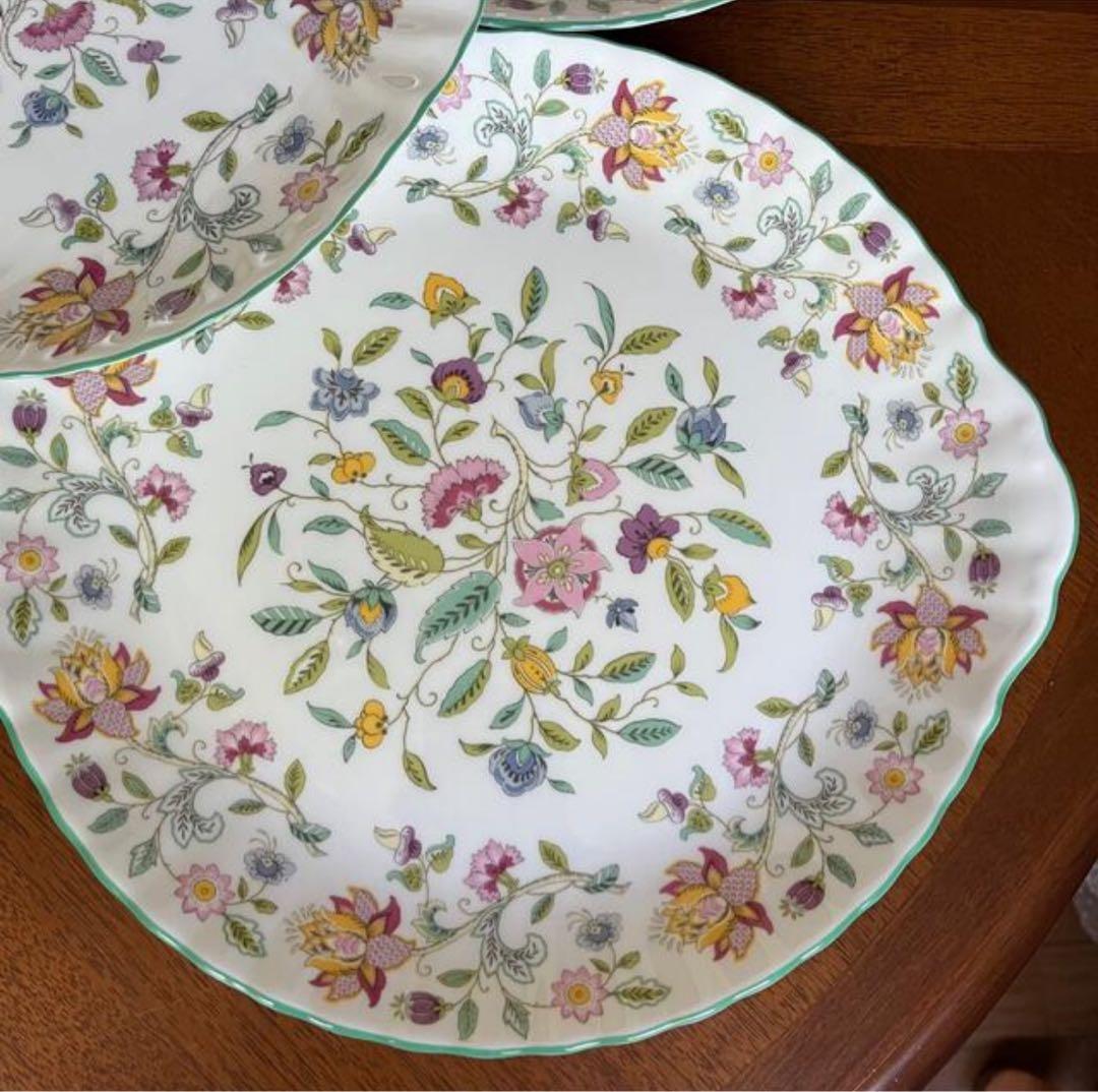 【美品】英国製　ミントン★ハドンホール★B&Bプレート　5枚