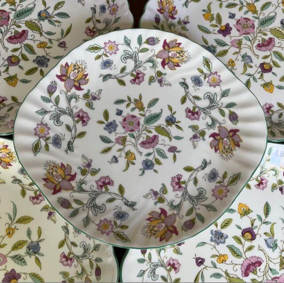 【美品】英国製　ミントン★ハドンホール★B&Bプレート　5枚