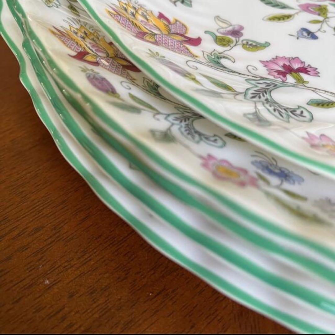 【美品】英国製　ミントン★ハドンホール★B&Bプレート　5枚