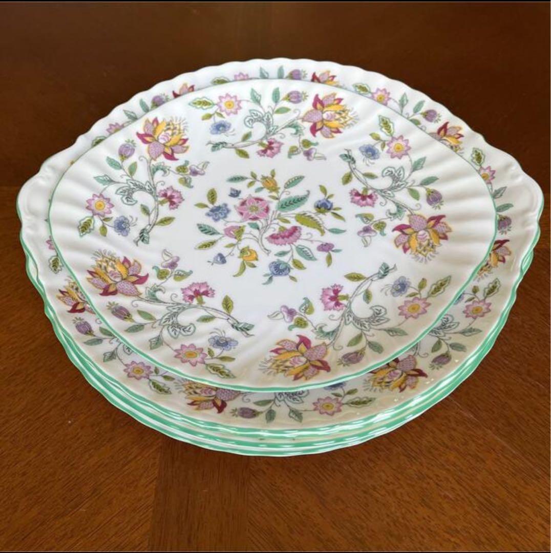 【美品】英国製　ミントン★ハドンホール★B&Bプレート　5枚