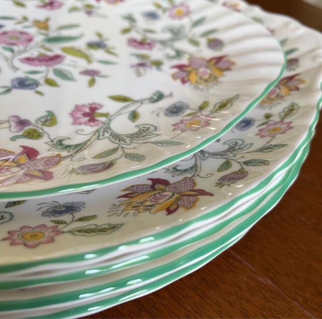 【美品】英国製　ミントン★ハドンホール★B&Bプレート　5枚