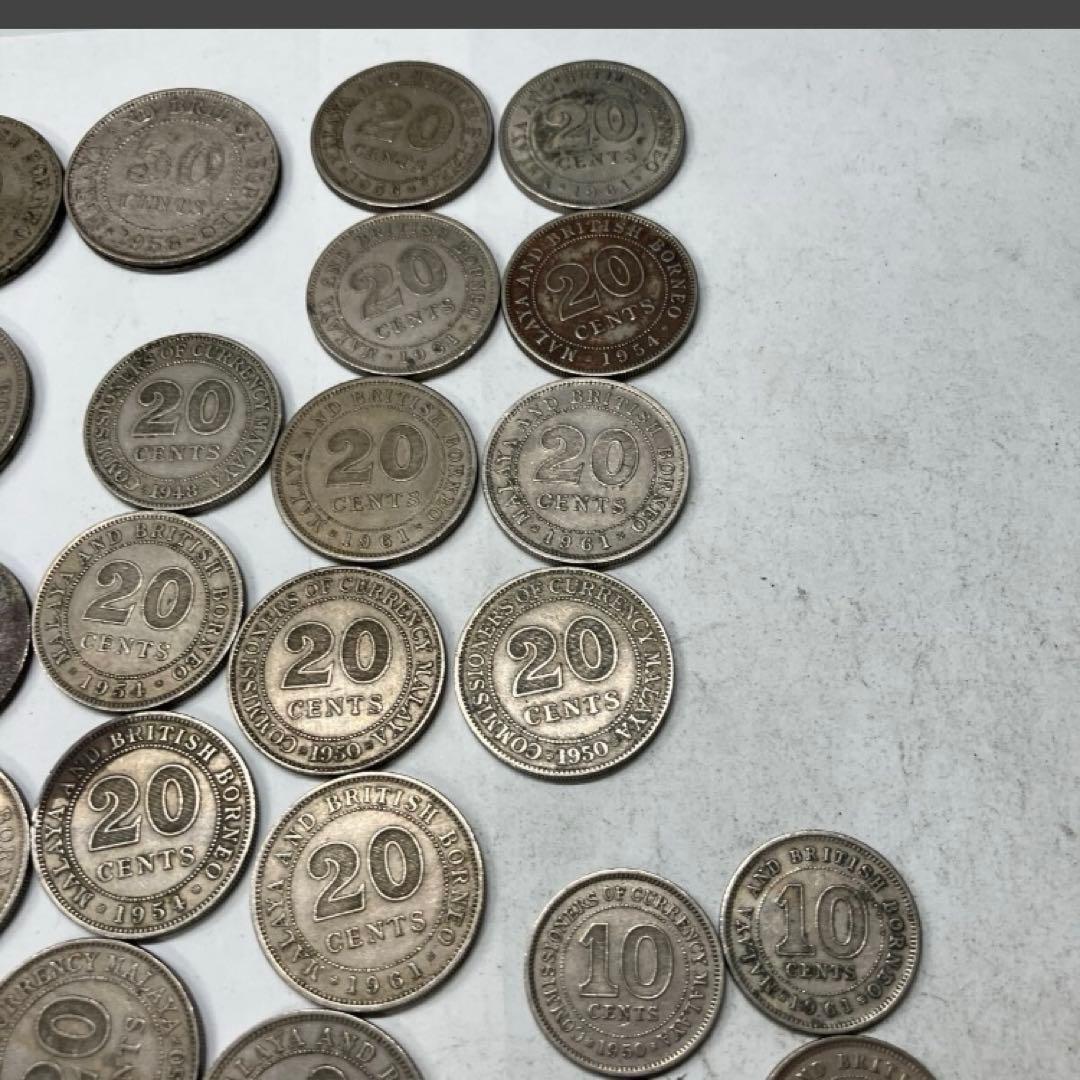 イギリス領　海峡植民地　マラヤ　ボルネオ　ジョージ　エリザベス　まとめ売り