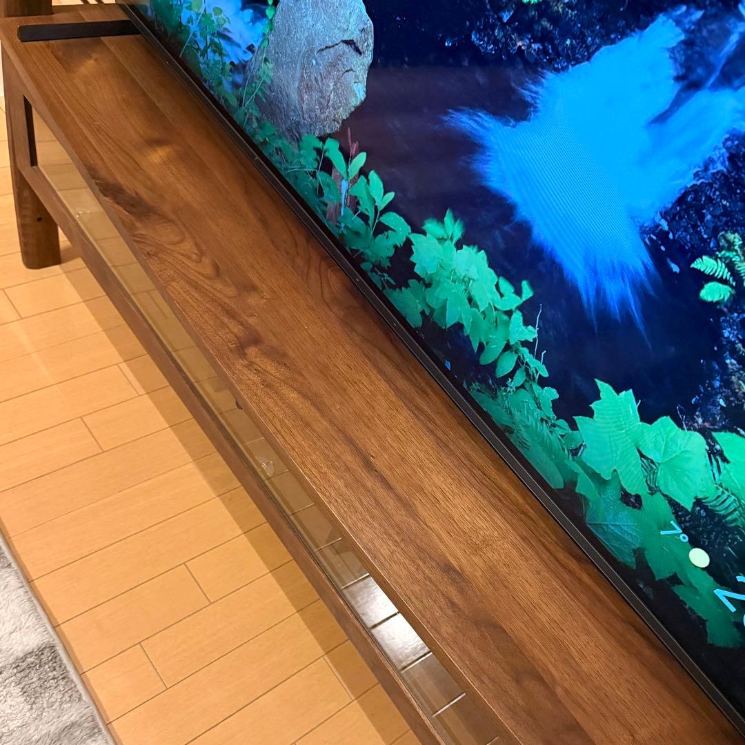 マルヨシ民芸 ディープ 135 テレビボード 飾り棚 ウォールナット 壁面収納