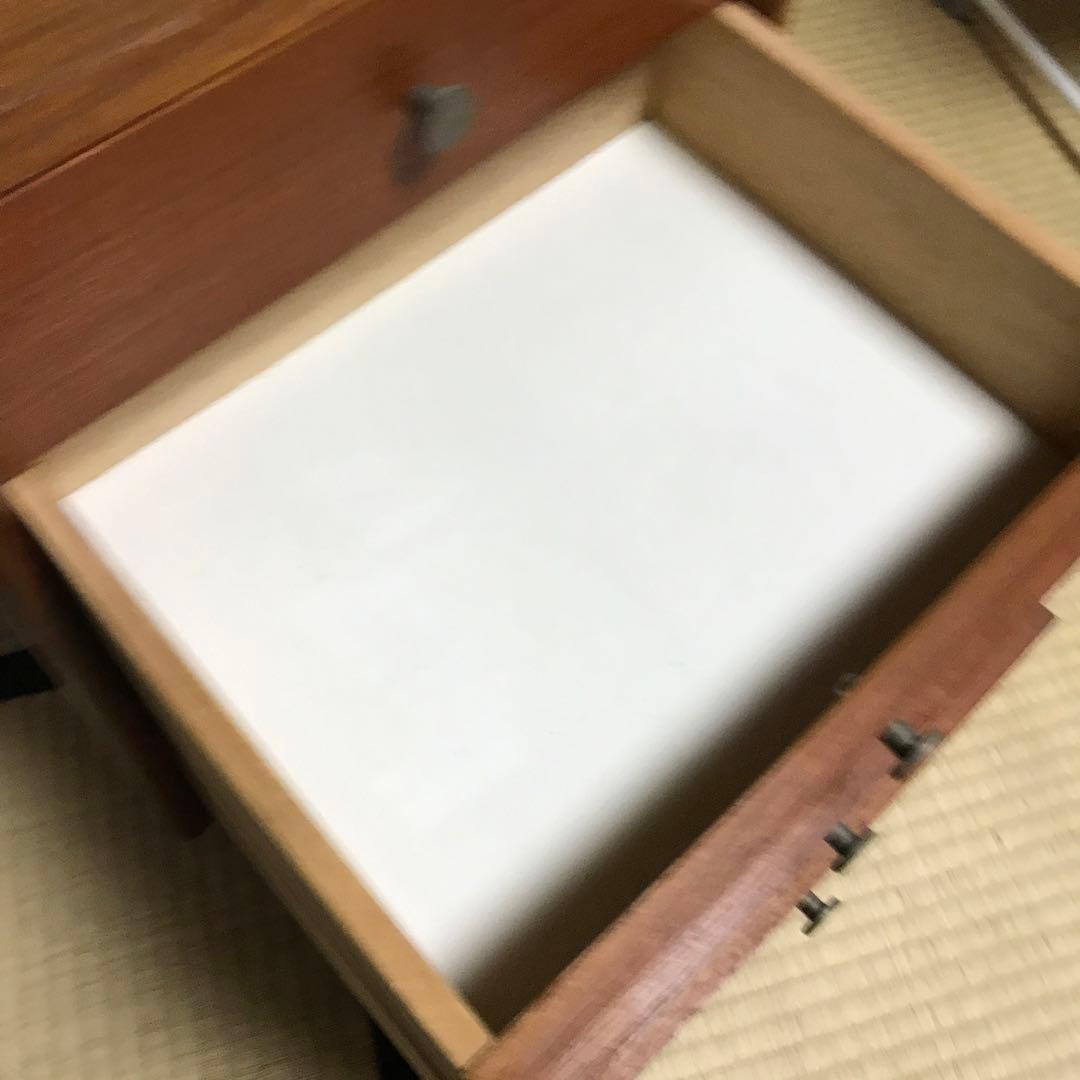 鳥取家具　ヴィンテージ　4段小引き出し　チェスト
