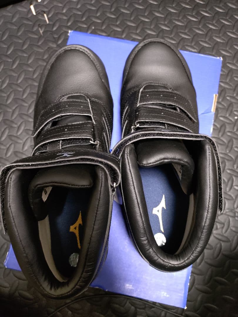 新品格安Mizuno ハイカット安全靴 ブラック27センチ