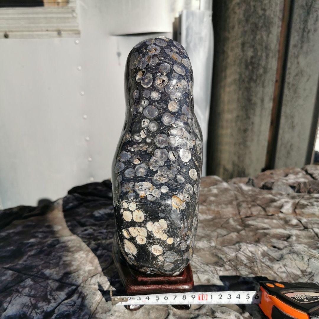 東北産　梅花石　6.7キロ　鑑賞石　石　置物　オブジェ　インテリア