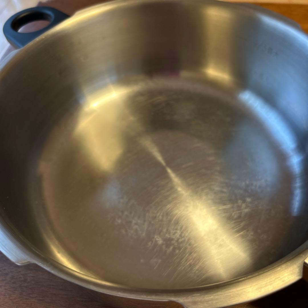 未使用　アサヒ軽金属 日本製 圧力鍋 0活力鍋 3.0L IH対応 ガス対応