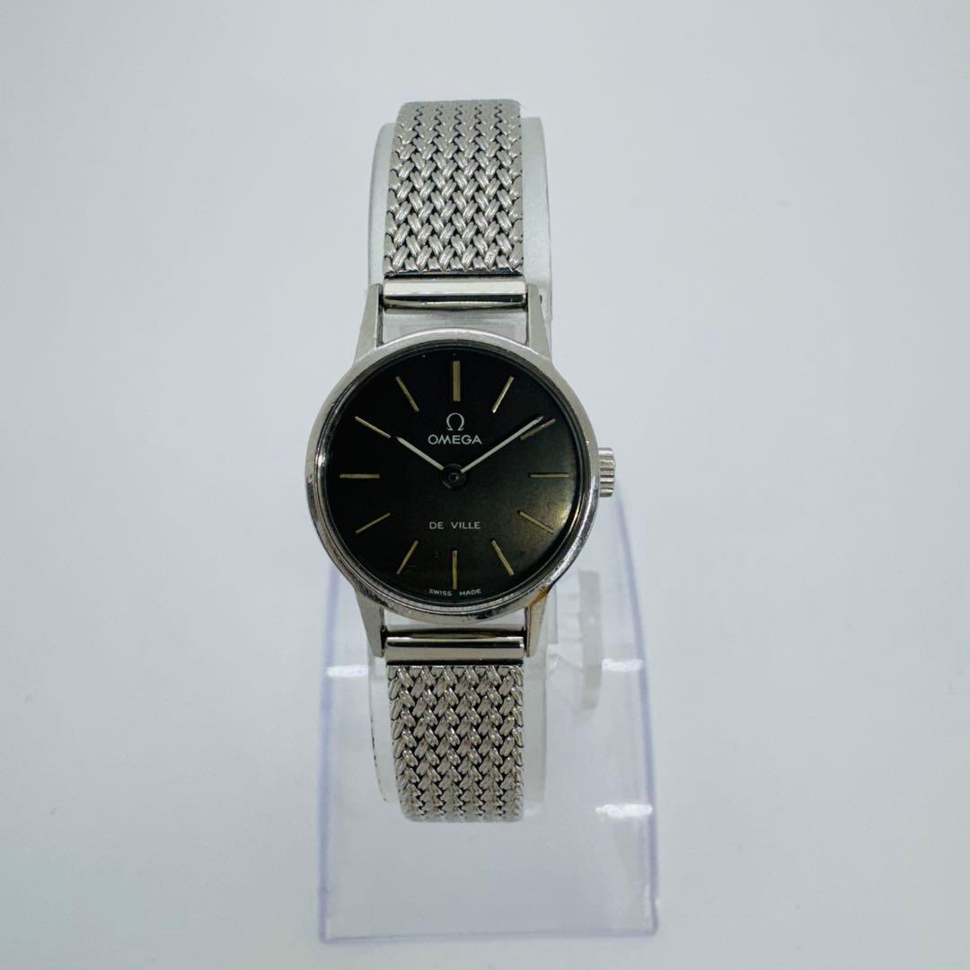 ✨OMEGA✨オメガ✨デビル✨ダークグレー文字盤✨ヴィンテージ✨腕時計✨