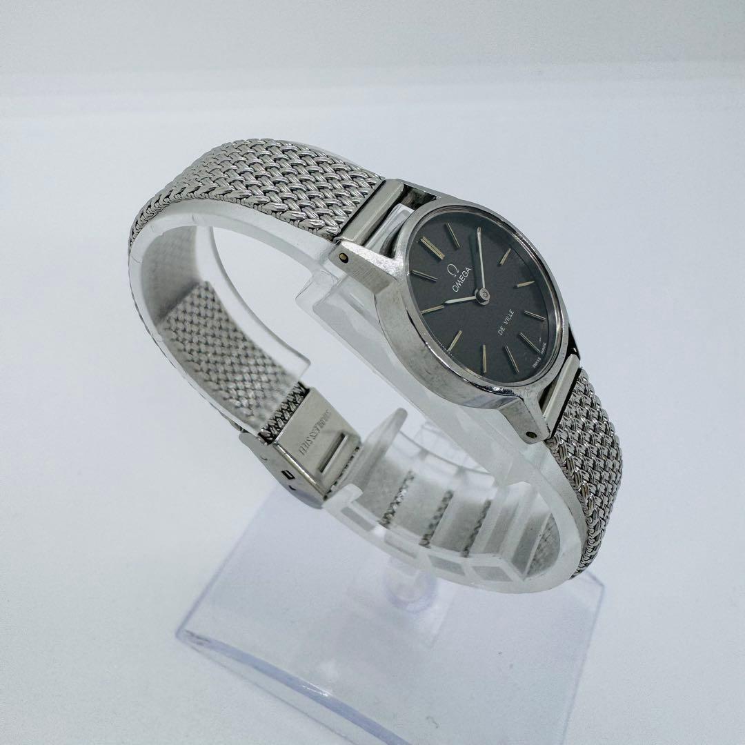 ✨OMEGA✨オメガ✨デビル✨ダークグレー文字盤✨ヴィンテージ✨腕時計✨
