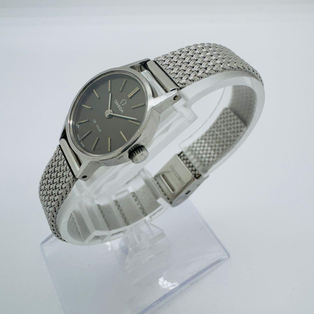 ✨OMEGA✨オメガ✨デビル✨ダークグレー文字盤✨ヴィンテージ✨腕時計✨