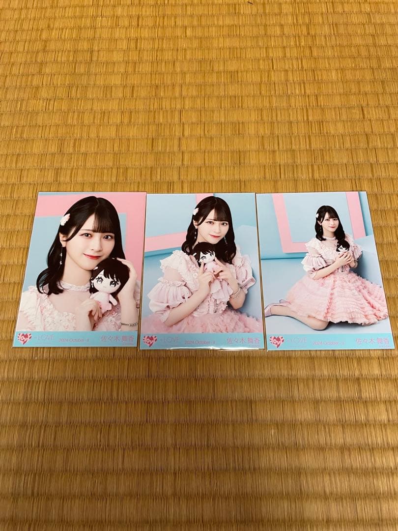 LOVE 佐々木舞香 生写真 コンプ モーリーファンタジーコラボ① - メルカリ