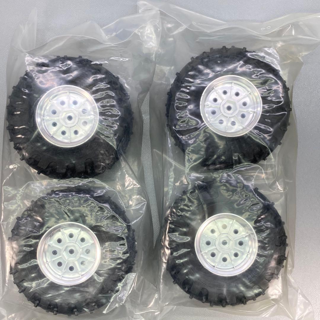 限定 ピンク メッキ ホイール TAMIYA タミヤ 電動 RC トラックタイヤ