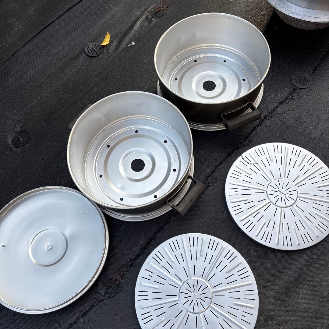 蒸し器・アルミ釜