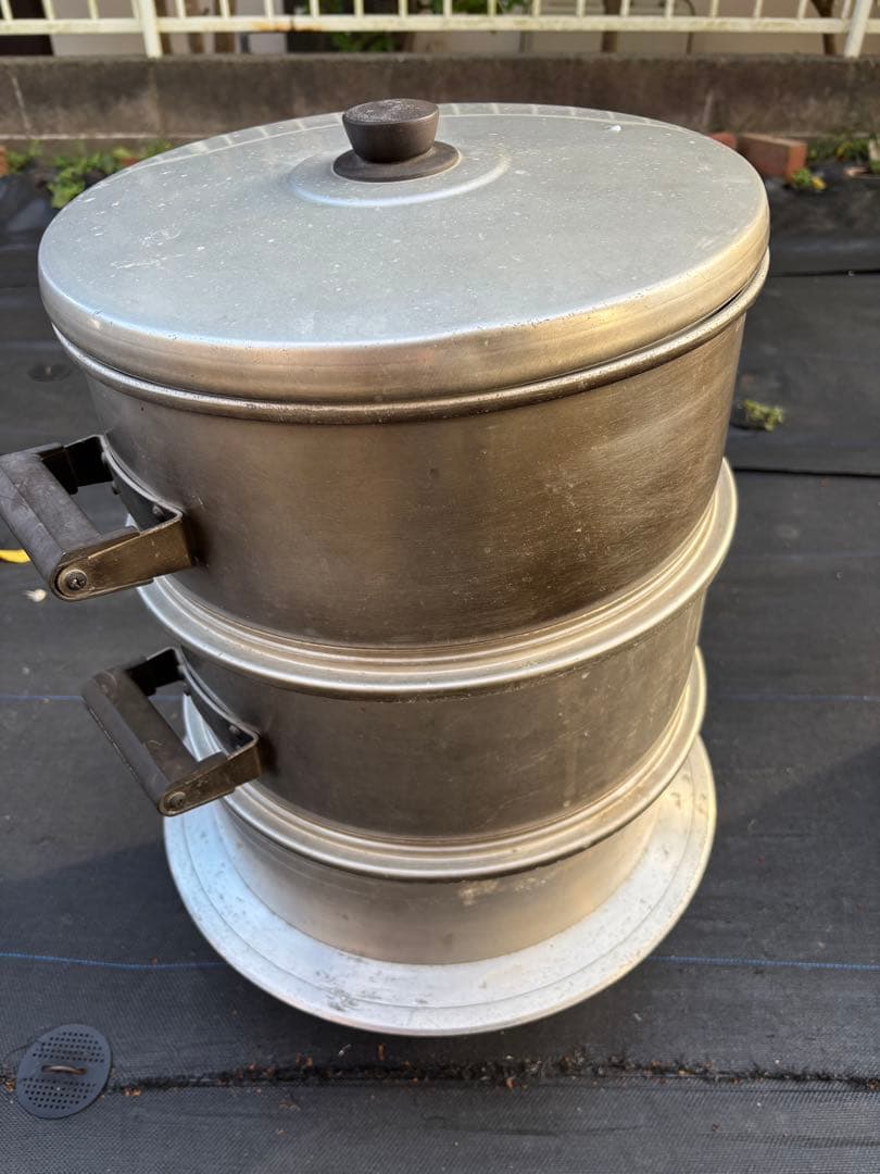 蒸し器・アルミ釜
