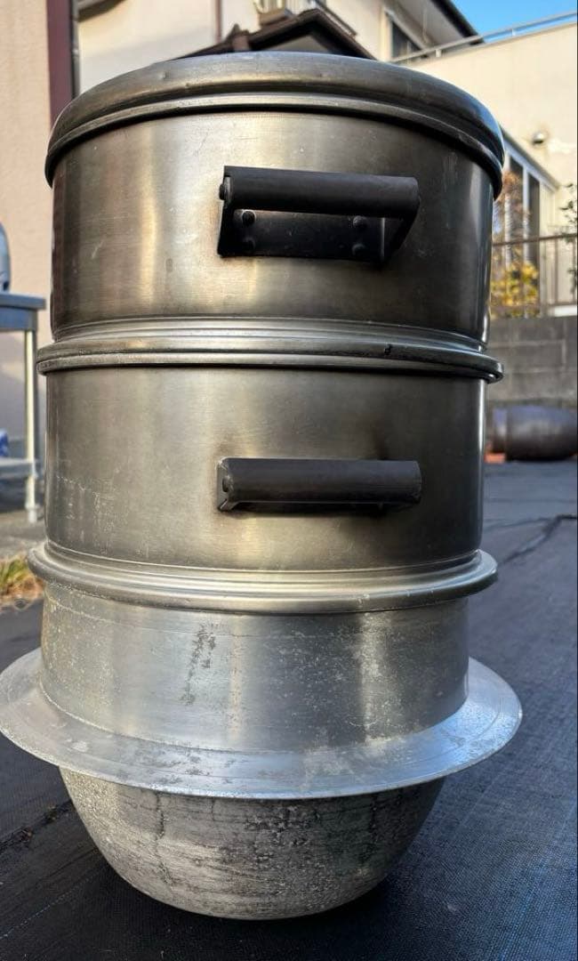 蒸し器・アルミ釜
