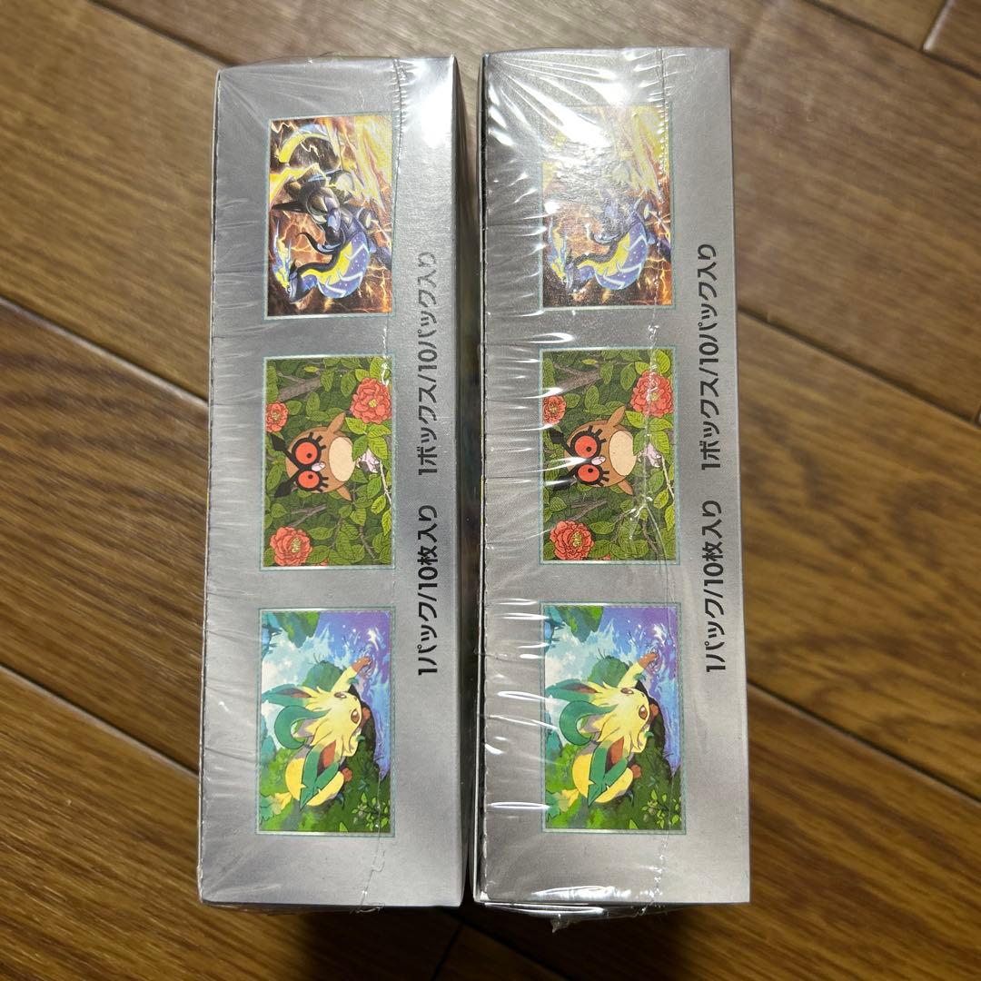 ポケモンカードゲーム テラスタルフェスEX ボックスシュリンク付き２箱