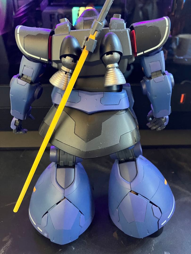 週末限定価格 MG ドム黒い三連星専用 全塗装 改修 - メルカリ