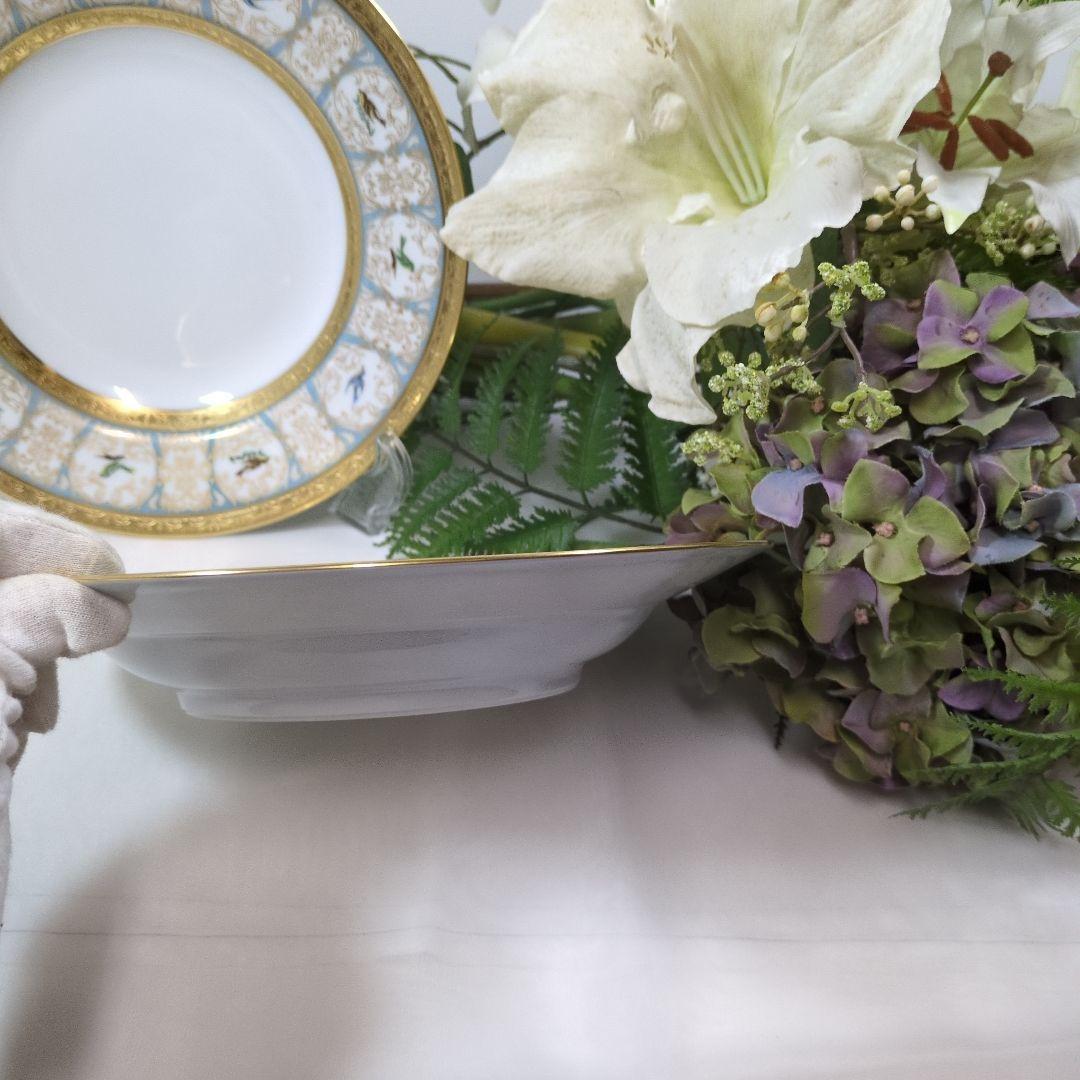 CHFIELD リモージュ アビランド ヴィクトリアンスワロー スープ皿2枚