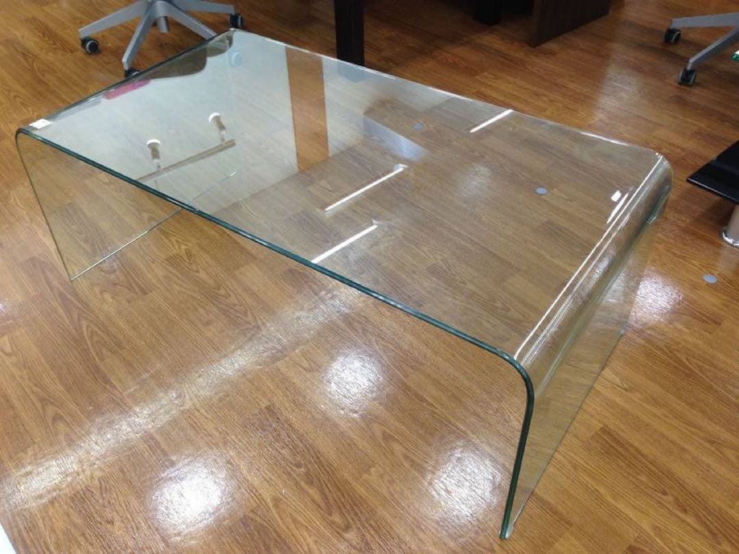 オールガラステーブル　大塚家具