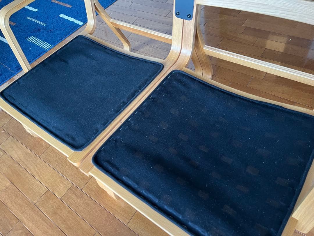 【無印良品】リビングでもダイニングでもつかえるソファチェア（2脚セット）