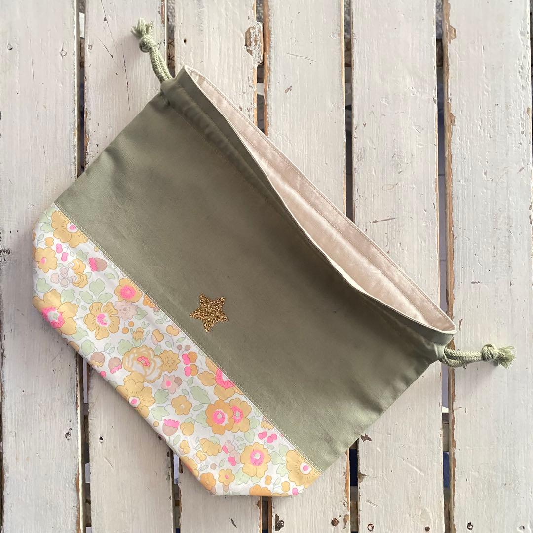 yoko.i様⭐︎リバティプリント使用×さくらんぼワッペン入園入学 確認