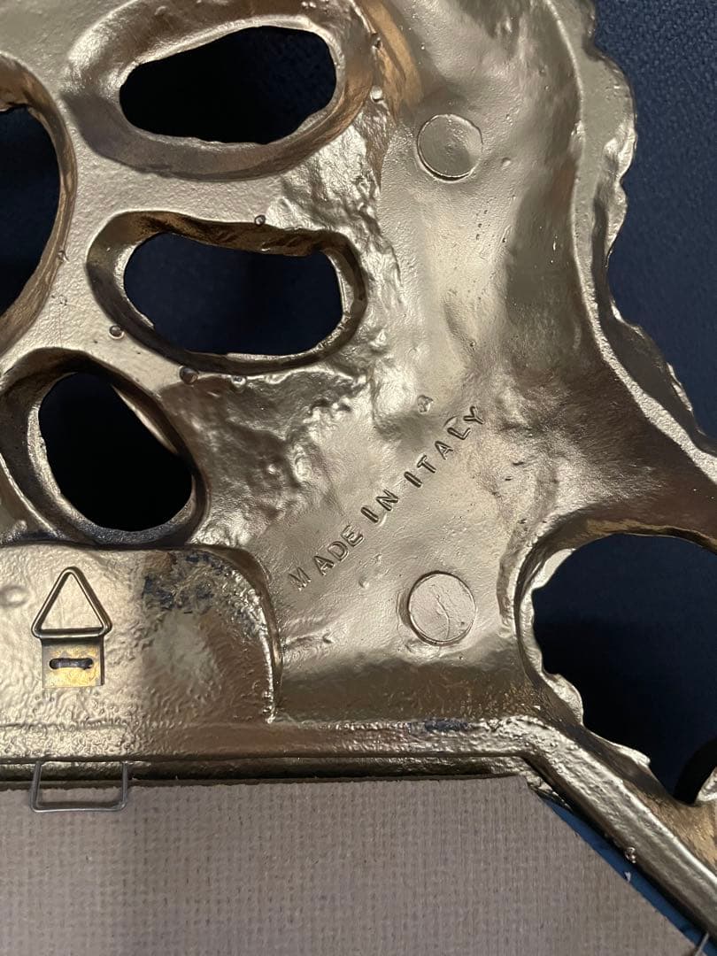 ロココ調ミラー　イタリア製 壁かけ鏡　ビンテージ