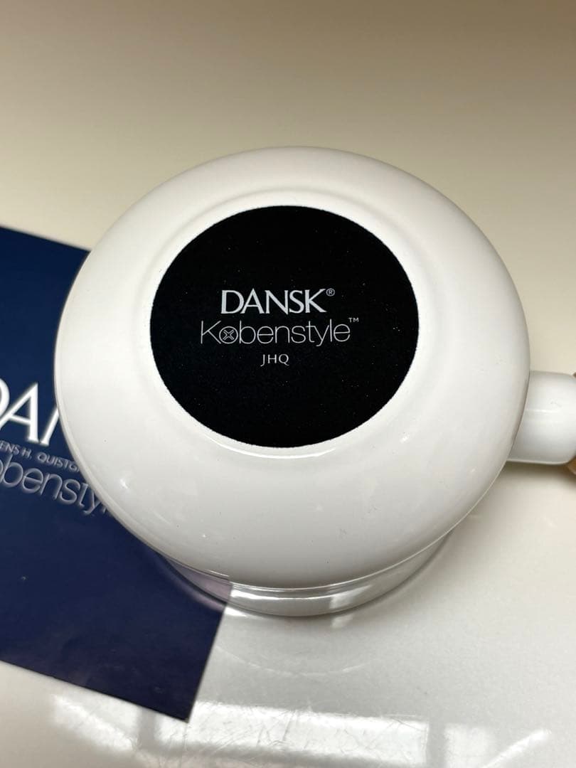 廃盤　dansk ミルクパン　ダンスク片手鍋 バターウォーマー白ホワイト