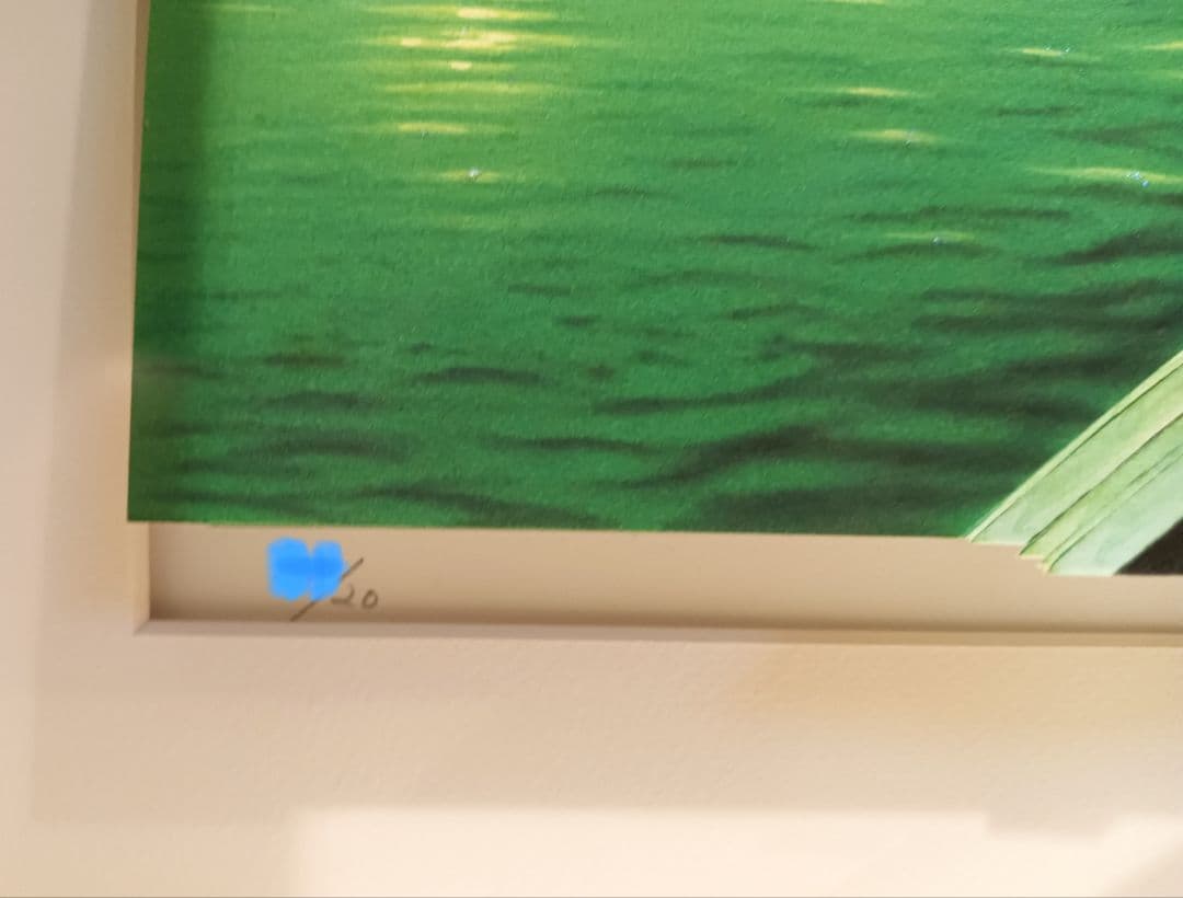 ☆飛び出す絵画　3D大作　塚本馨三　ベネチア　ディズニー　ティンカーベル　真作