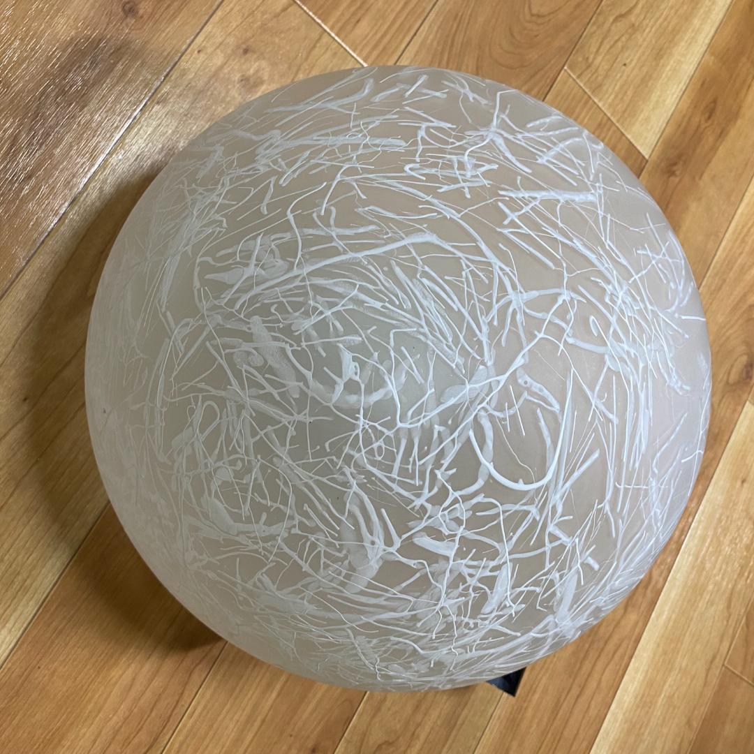 ヴィンテージ　ランプシェード　手吹ガラス