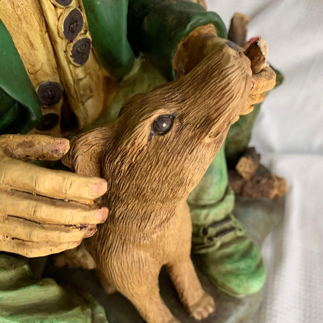 カポディモンテ 置物 カントリー アメリカン ビンテージ フィギュア