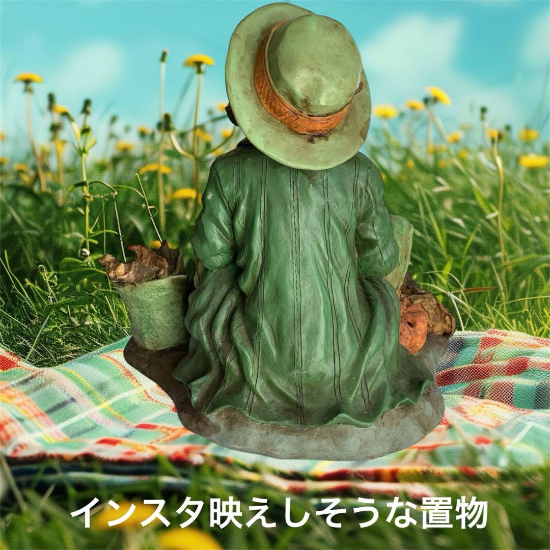 カポディモンテ 置物 カントリー アメリカン ビンテージ フィギュア