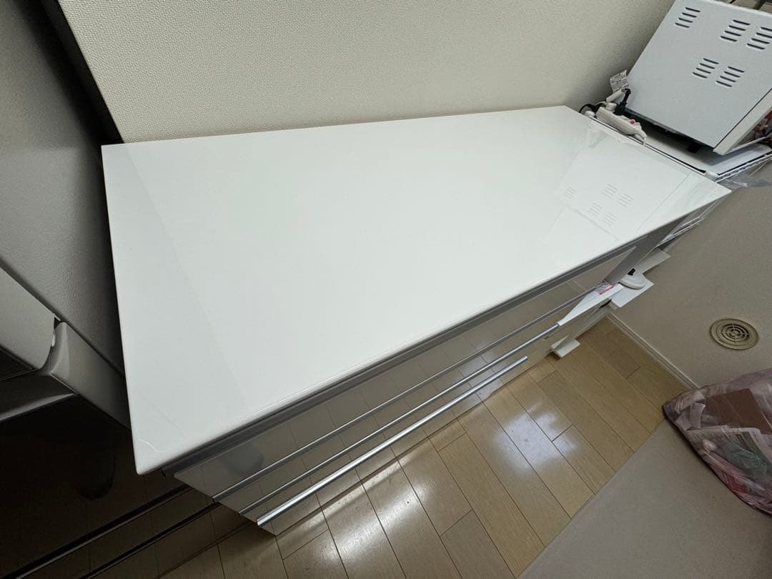 【超美品】ニトリ、レジューム、キッチンカウンター、食器棚、カウンター収納棚